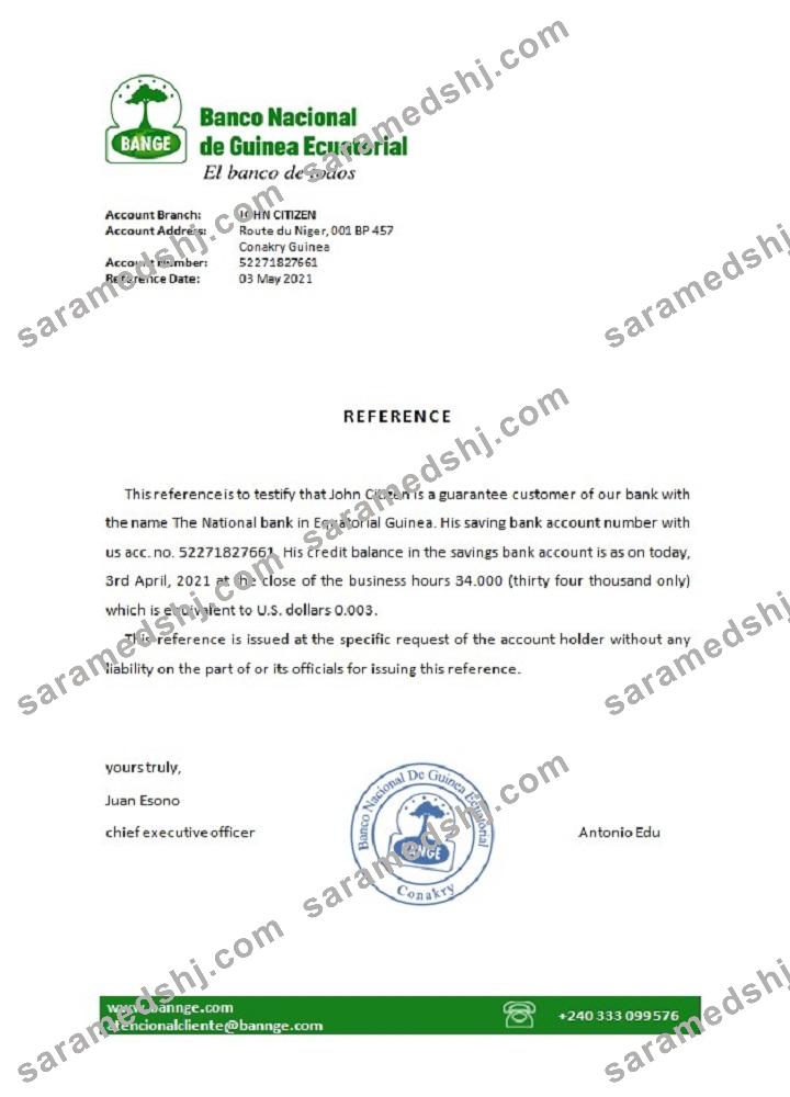 Equatorial Guinea_The National Bank_reference